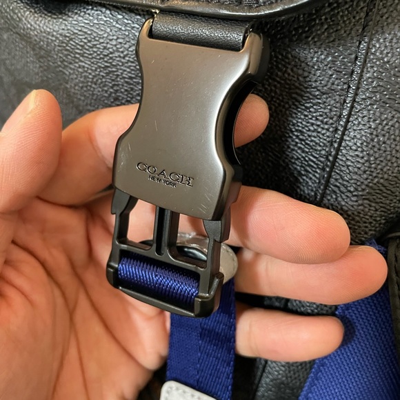 Rivington Backpack In Signature Canvas With Coach Patch - Picture 8 of 11